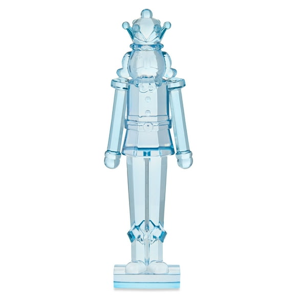 Transparent Decorative Nutcracker, Blue, 7.25", by Holiday Time