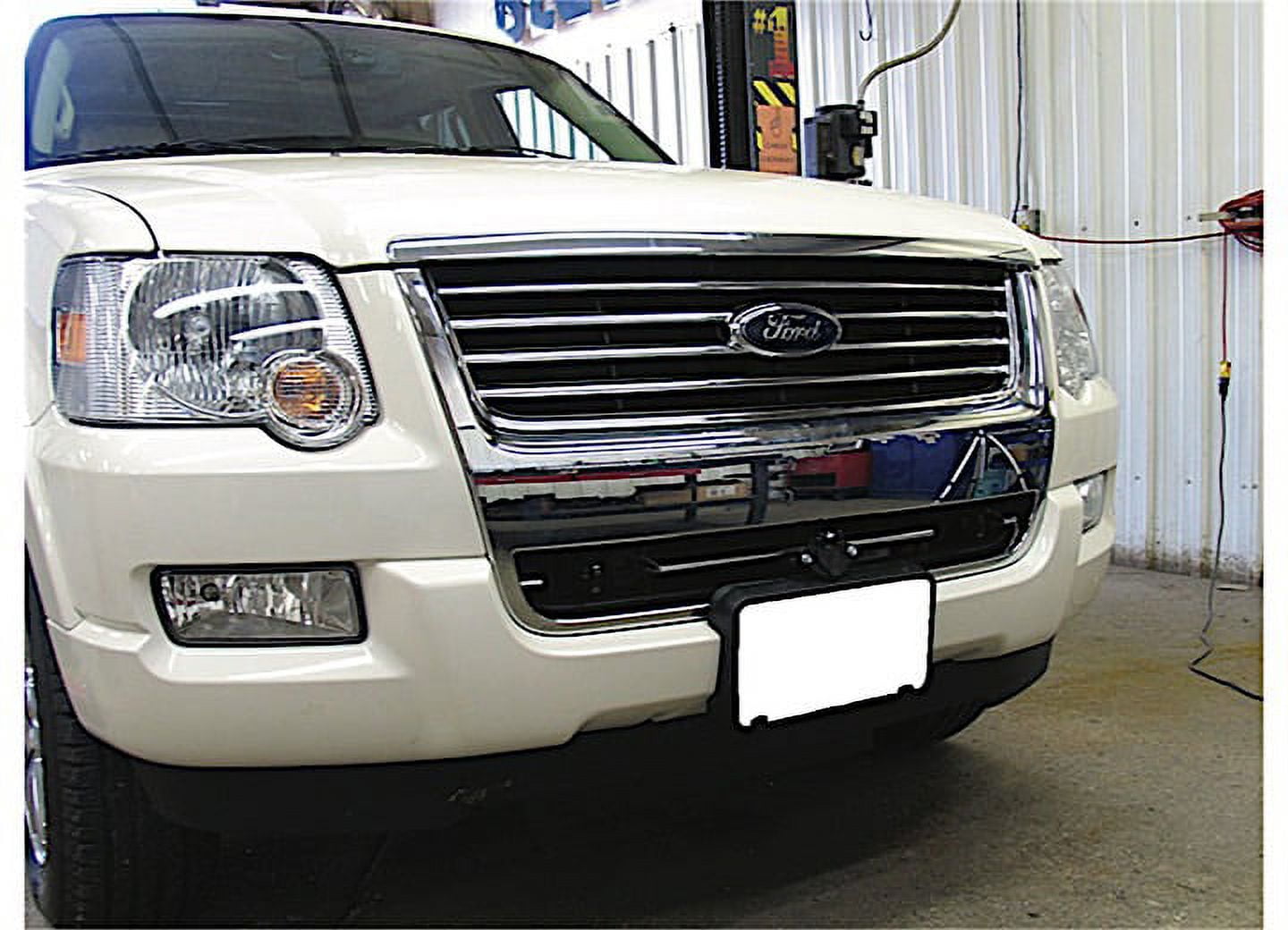 ミラー。2006〜2010年フォードエクスプローラー用パワー手動折りたたみ式。パドルライト2キャップ(クロム/テクスチャーブラック)助手席側。並行輸入 | Garage-Pro ミラー 2006-2010 フォード エクスプローラー