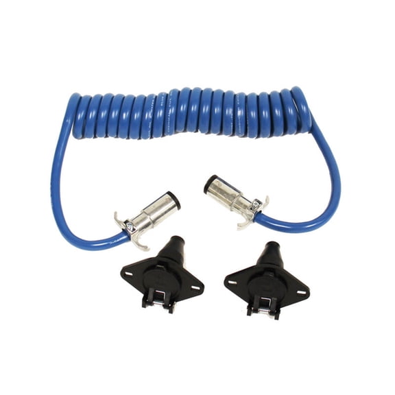 BLUE OX BX8862 6 WIRE COILED CABLE EXT.6 FT USEABL