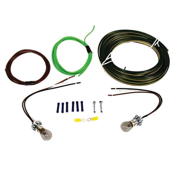 BLUE OX BX8869 TAIL LIGHT WIRING KIT, BULB & SOCKT