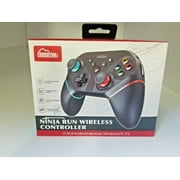 BLUE + RED NINJA RUN WIRELESS CONTROLLER FOR NINTENDO SWITCH WINDOWS PC