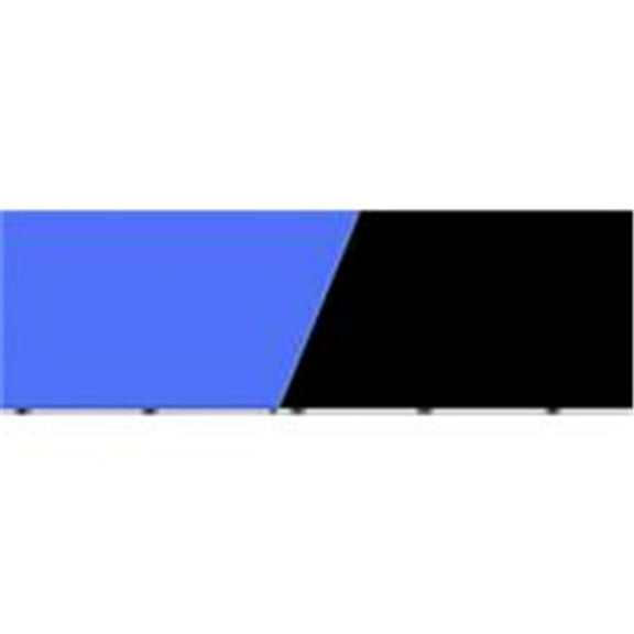 BLUE RIBBON PET PRODUCTS-VSB-16-24 Double-Sided Blue & Black Background 24 in.