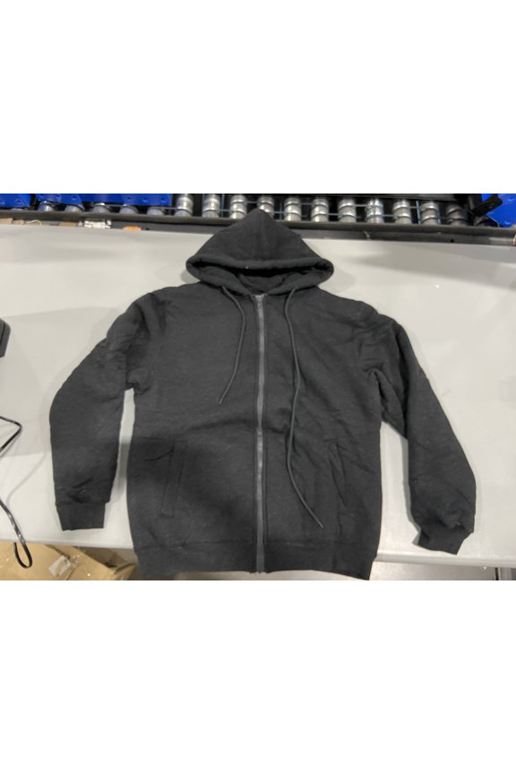 BLUE ROCK NEW YORK SOFT & WARM SHERPA FLEECE LINING JACKET SIZE : M - CHARCOAL