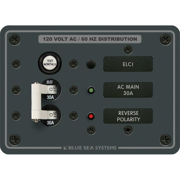 BLUE SEA SYSTEM 8100 Blue Sea 8100 ELCI GFCI Panel