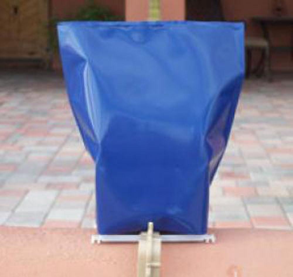 BLUE SOLID - NO DIECUT Electric Luminary Replacement Sleeves - fit RC / Casa Noel Frames - 10 PC PACK - FREE SHIP