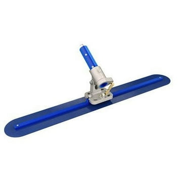 BLUE STEEL FRESNO TROWEL - ROUND END 36" x 5" WITH ROCK N ROLL- BRACKET