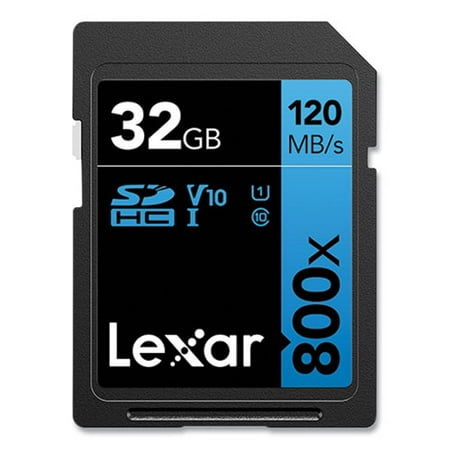 BLUE Series SDHC Memory Card, UHS-I U1 Class 10, 32 GB | Bundle of 5 Each