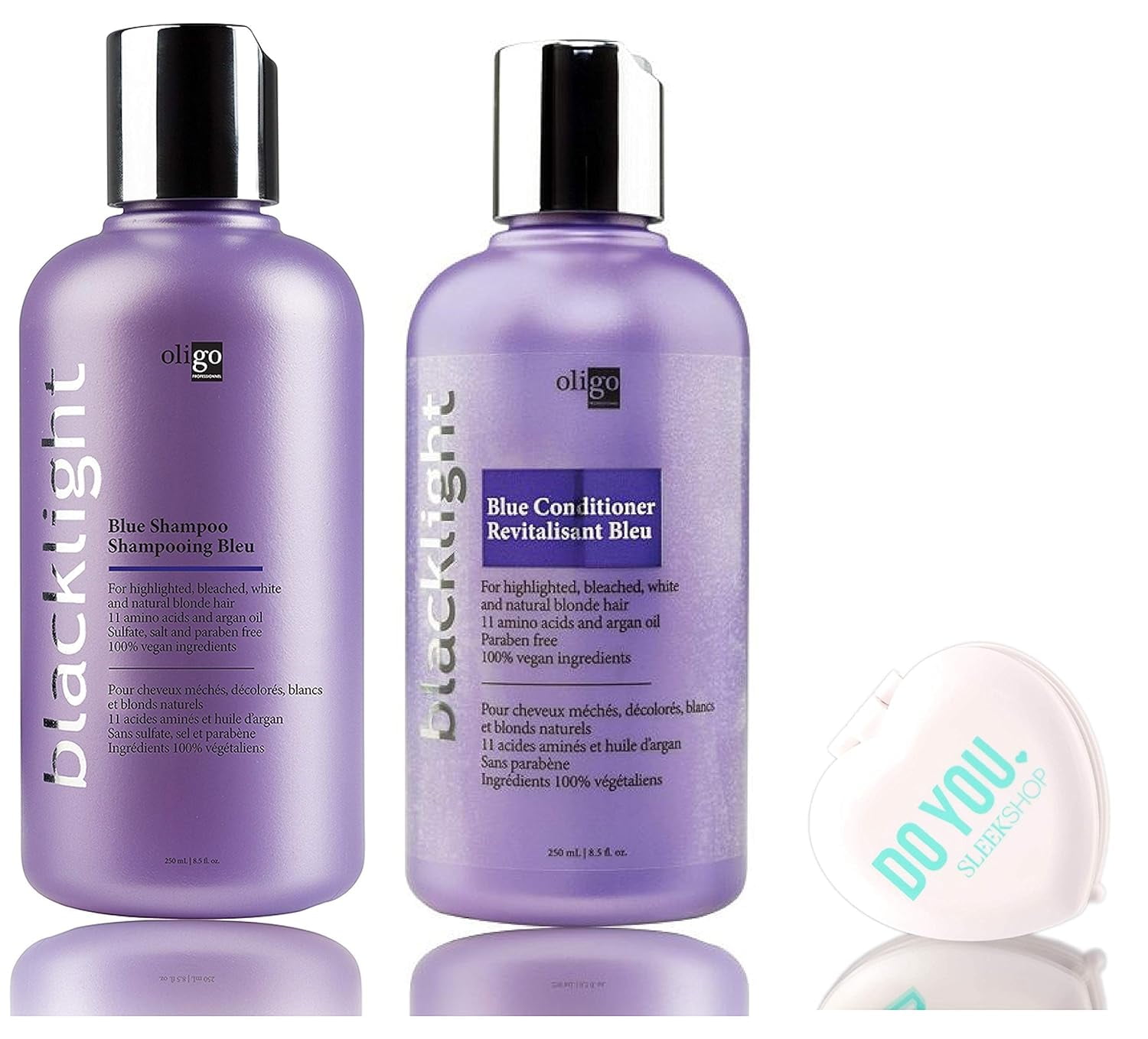 BLUE Shampoo & Conditioner DUO Set For Highlighted, Bleach, White