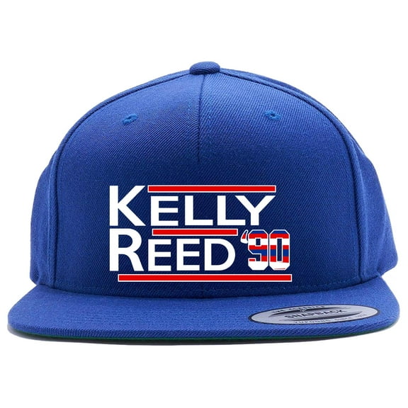BLUE Snapback Jim Kelly Andre Reed Bills 1990 Hat
