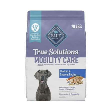 Blue Buffalo True Solutions Mobility Care Natural Dry Dog Food, Chicken, 20-lb. Bag