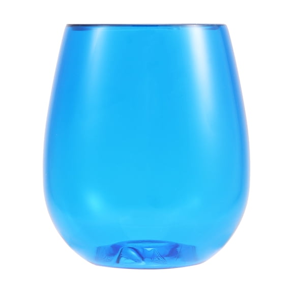 Plastic Stemless Wine Tumbler, Blue, 18 oz, Patriotic by Way To Celebrate