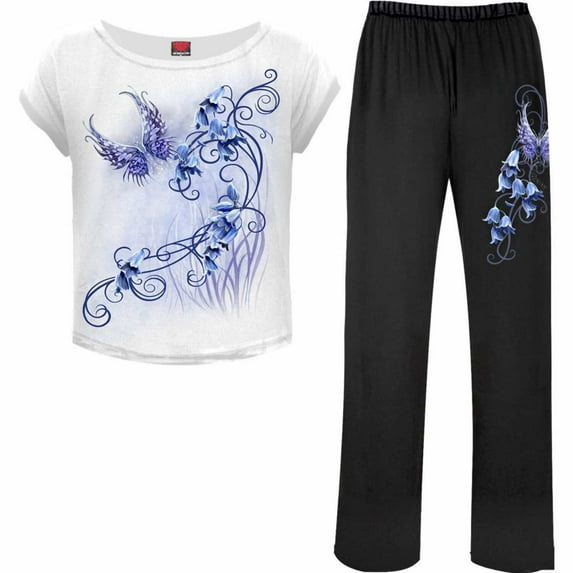 BLUEBELL FAIRY - 4pc Gothic Pyjama Set