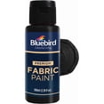 thumbnail image 1 of BLUEBIRD Fabric Paint, Lamp Black, 3.4 Fl Oz – Permanent Fabric Paint for Clothes, Costumes, Halloween Decorations, DIY Crafts & Furniture Upholstery, 1 of 2
