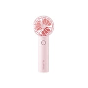 BLUEFEEL Macaron Pink Mini Handheld Portable Fan USB Desk Fan   Lasting 24 Hrs Korean Handheld Portable USB Rechargeable Turbo Wind for Travel Office Room Household Sport Accelerated by Samsung