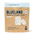 thumbnail image 1 of BLUELAND Plastic-Free Dishwasher Detergent Tablets, 120 Count, Unscented, 1 of 9
