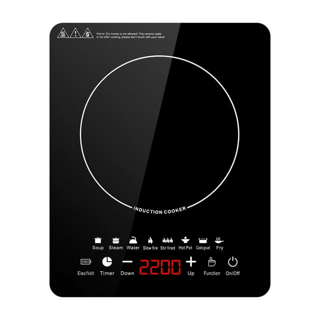 BLUELK 2200W Portable Induction Cooktop Countertop Burner, 8 Temp