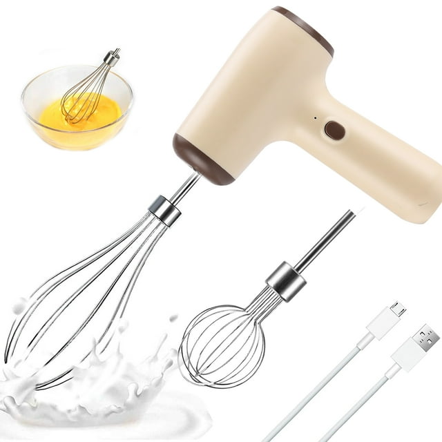 BLUELK Hand Mixer, 5 Speed Portable Kitchen Mixer for Food Whipping