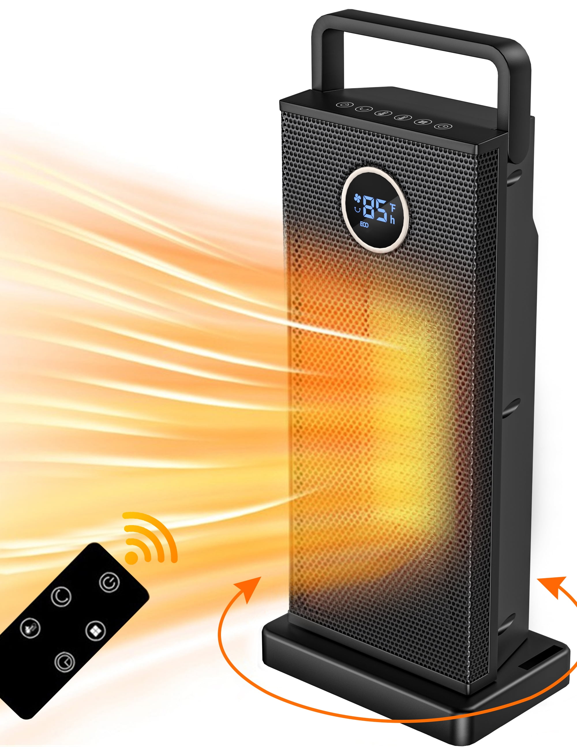 BLUELK Space Heater, Portable Electric Heater 2000W PTC with