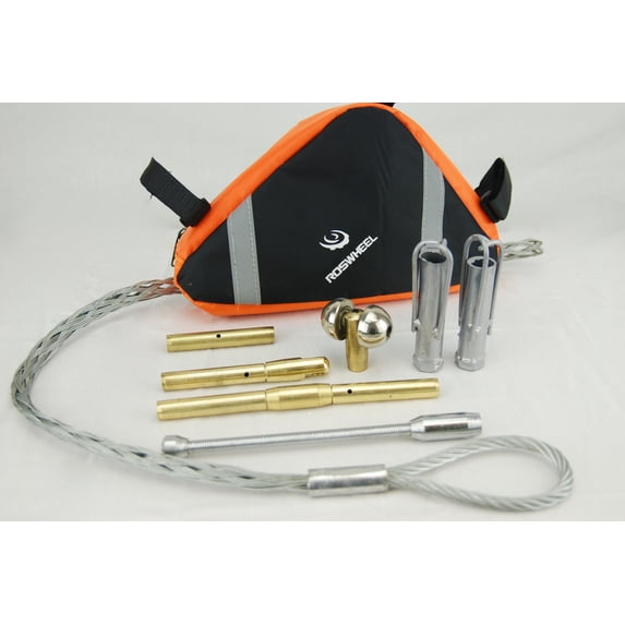 BLUEROCK ® 10mm Duct Rodder Fish Tape Accessory Kit