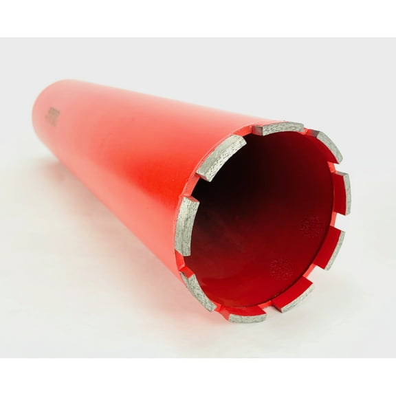 BLUEROCK 4" Diamond WET Coring Bit for Concrete Core Drilling cement brick stone rebar