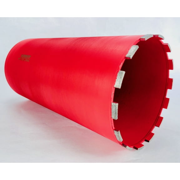 BLUEROCK 8" Diamond WET Coring Bit for Concrete Core Drilling cement brick stone rebar