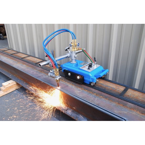 BLUEROCK CG-30 Gas Cutting Track Torch - Motorized Burner Cutter Machine w/ 12' Track