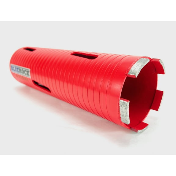 BLUEROCK DRY Type 3" Diamond Concrete Coring Bit for core drilling brick cement asphalt stone