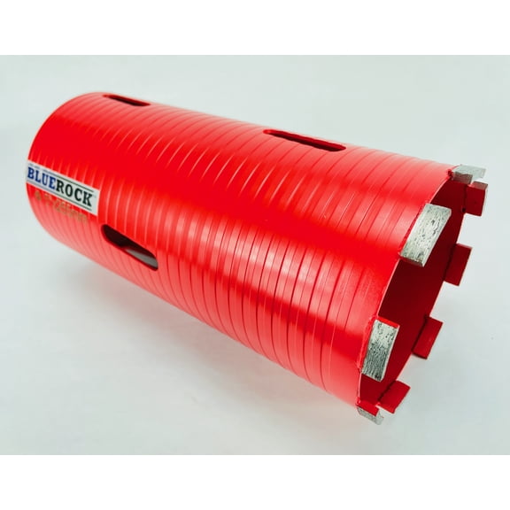 BLUEROCK DRY Type 5" Diamond Concrete Coring Bit for core drilling brick cement asphalt stone