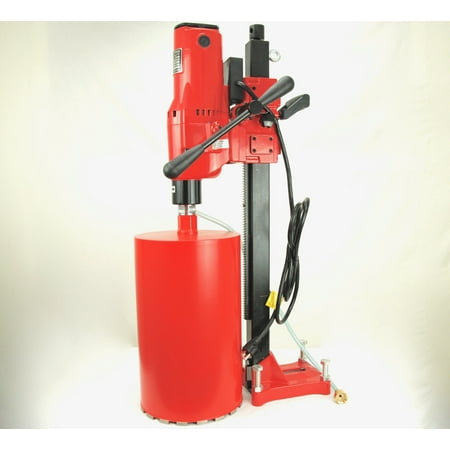 BLUEROCK ® Model 10Z1 Heavy Duty 2-Speed Concrete Core Drill w/ Stand Rig