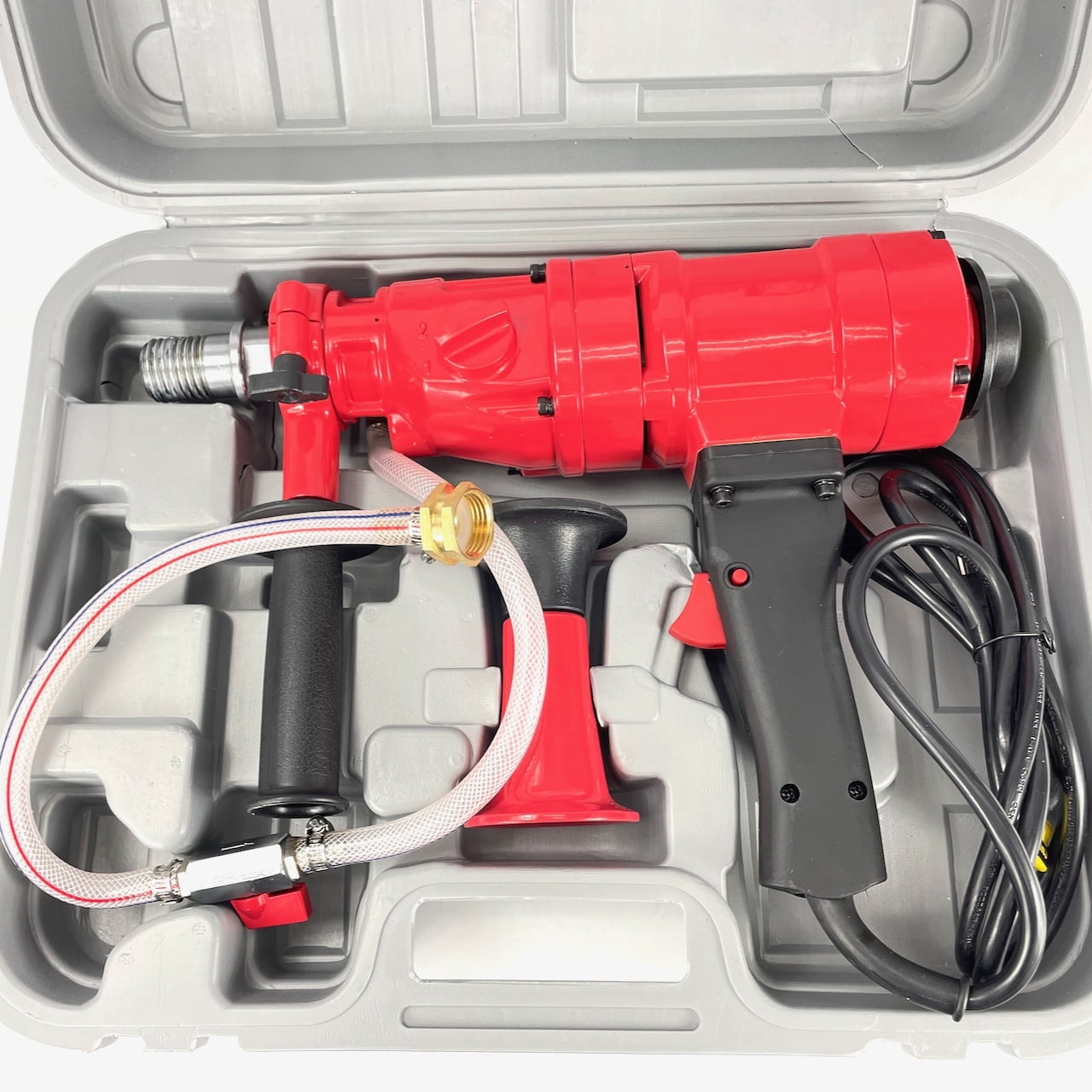 BLUEROCK ® Model 4Z1 2-SPEED CONCRETE CORING DRILL Wet/Dry Handheld Portable Core Bore & Case