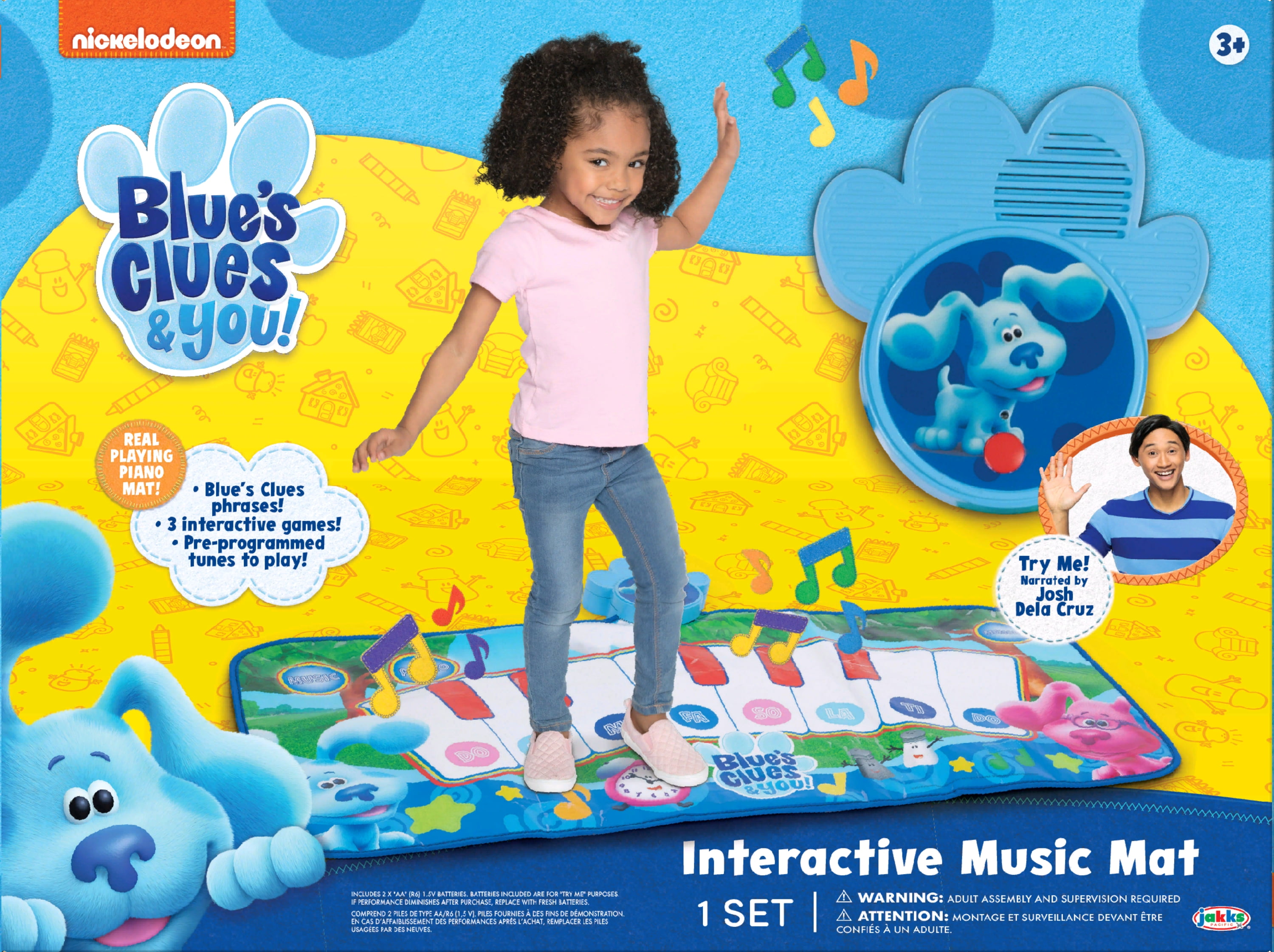 BLUES CLUES & YOU HOP SCOTCH ACTIVITY MAT