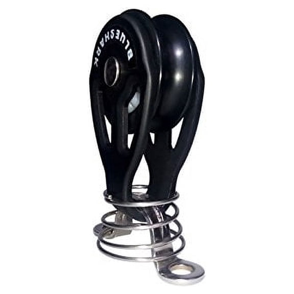 BLUESHARK 28mm Single Stand Up Aluminum Sailing Block Choose Quantity (1-Pack) 2100-E