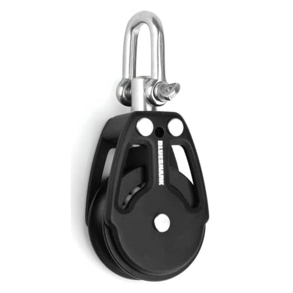 BLUESHARK 38mm Single Swivel Aluminum Sailing Block Choose Quantity (1-Pack) 2250
