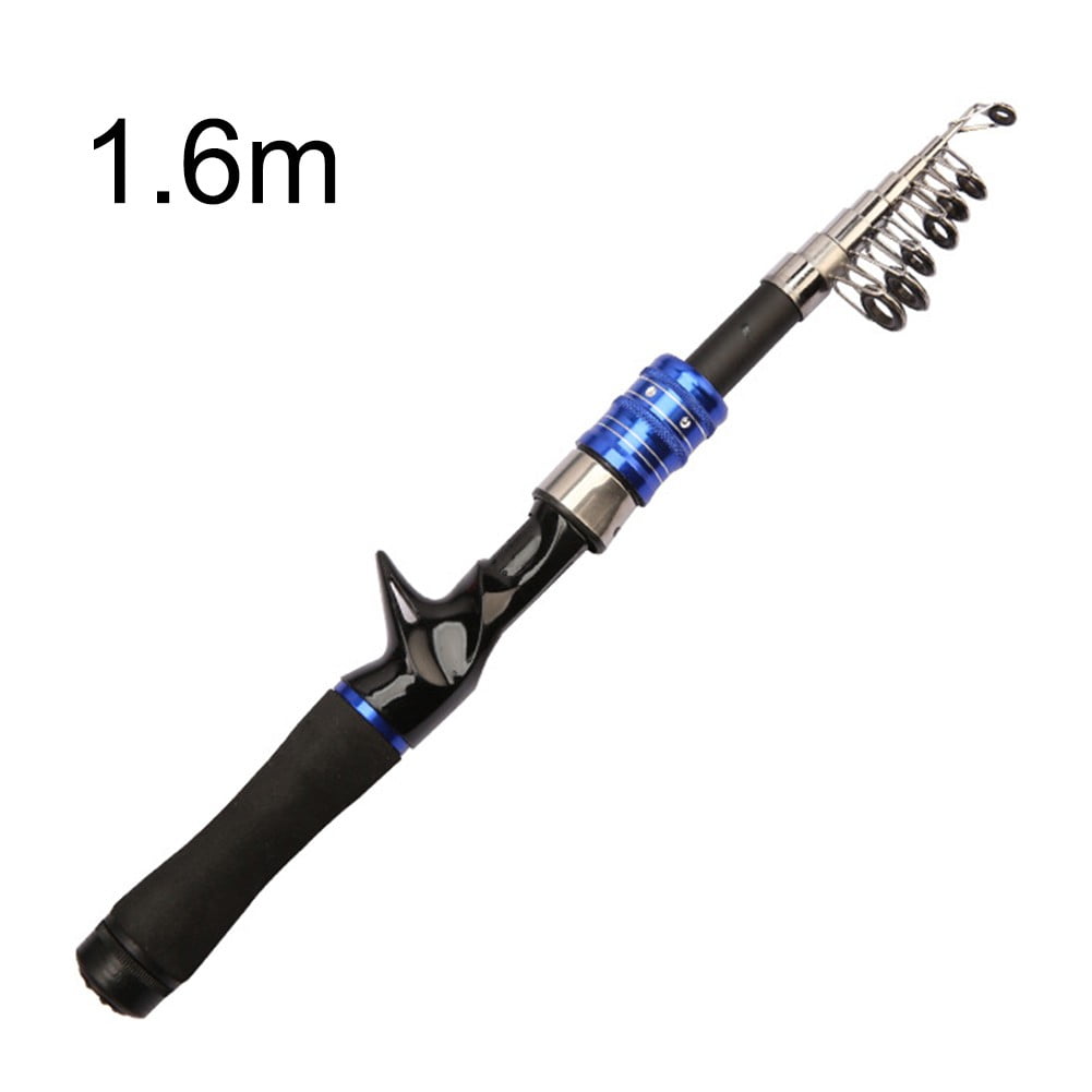 BLUESON 1.6M2.1M carbon fiber telescopic fishing rod short section sea