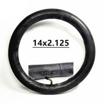 BLUESON 14 Inch 14X2.125 Inner Tube For Electric Bike Wheelbarrow Metal Bent Valve