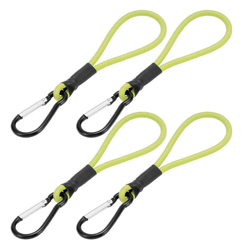 BLUESON 4Pc Tent Elastic Rope Cord Hook Outdoor Canopy Fixing Cord ...