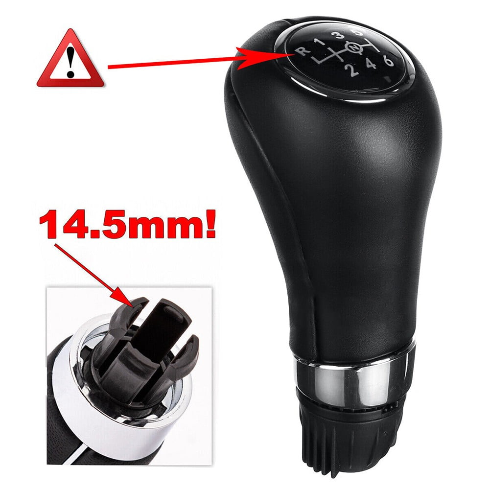 BLUESON 6 Speed 14,5 Mm Manual Shift Gear Knob For Mercedes W204 W212