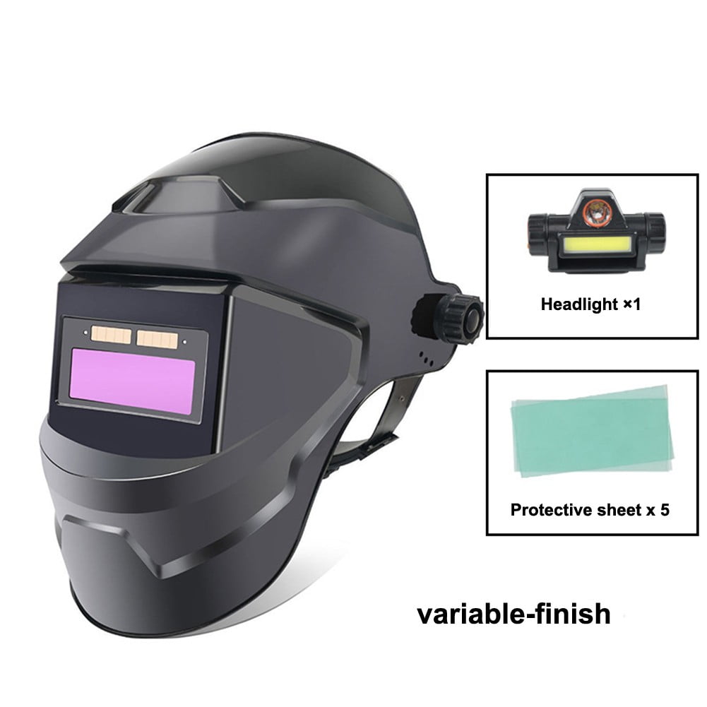 BLUESON Automatic Dimming Welding Large View Welding Facemask Helmet