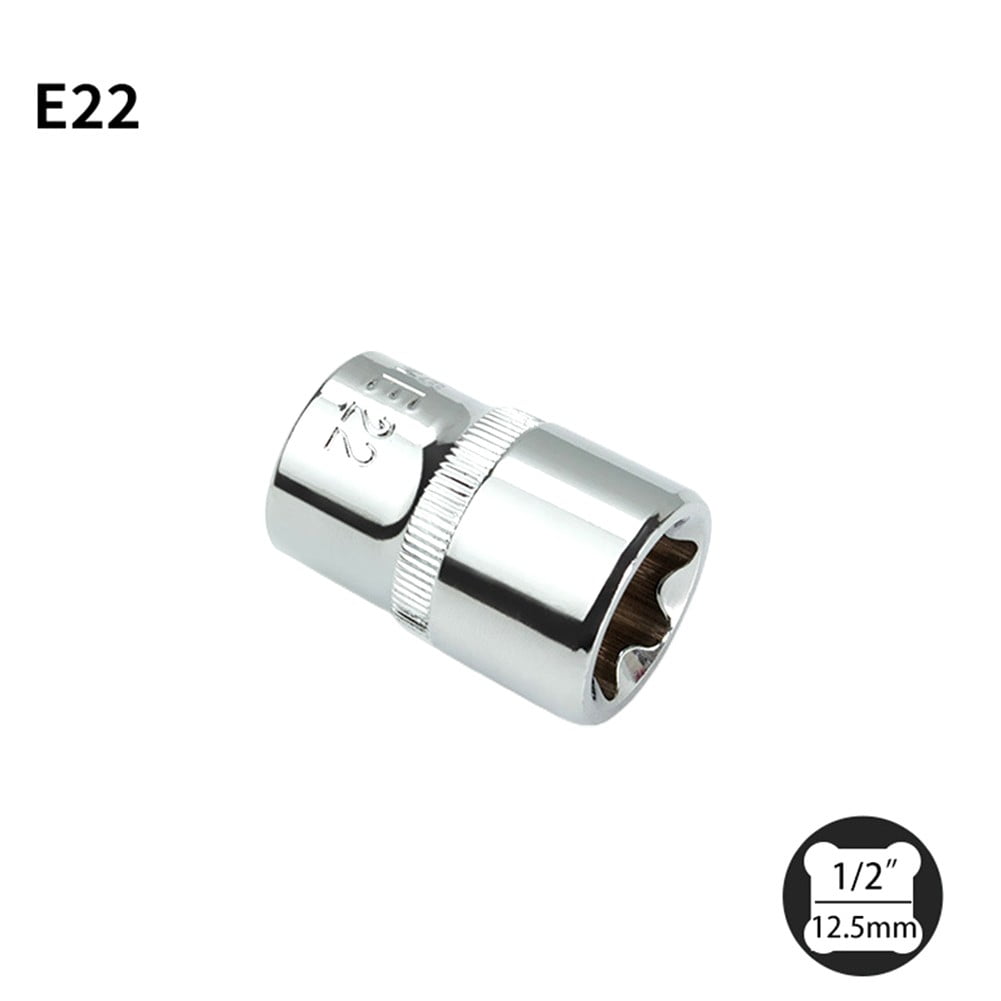 E14 Schraubendreher-Steckschlüssel - Für Torx-Sicherheitsschrauben, 1/4" Antrieb, Aus Metall, Hohe Härte, Korrosionsbeständig