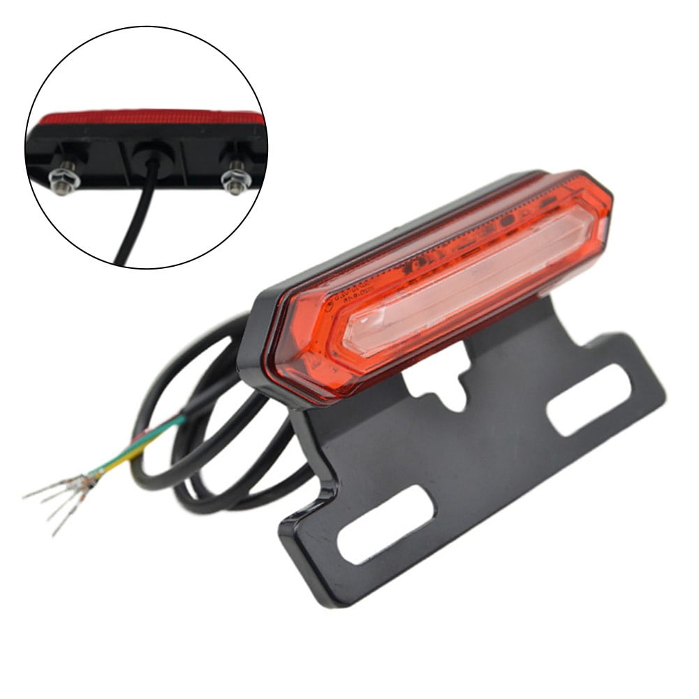 BLUESON Ebike Tail Light Electric Bicycle Brake Lights Running Lights 48V Led Light