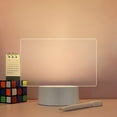 thumbnail image 1 of BLUESON Note Board Creative Led Night Light Usb Message Board Holiday Light With Pen, Transverse, 1 of 3