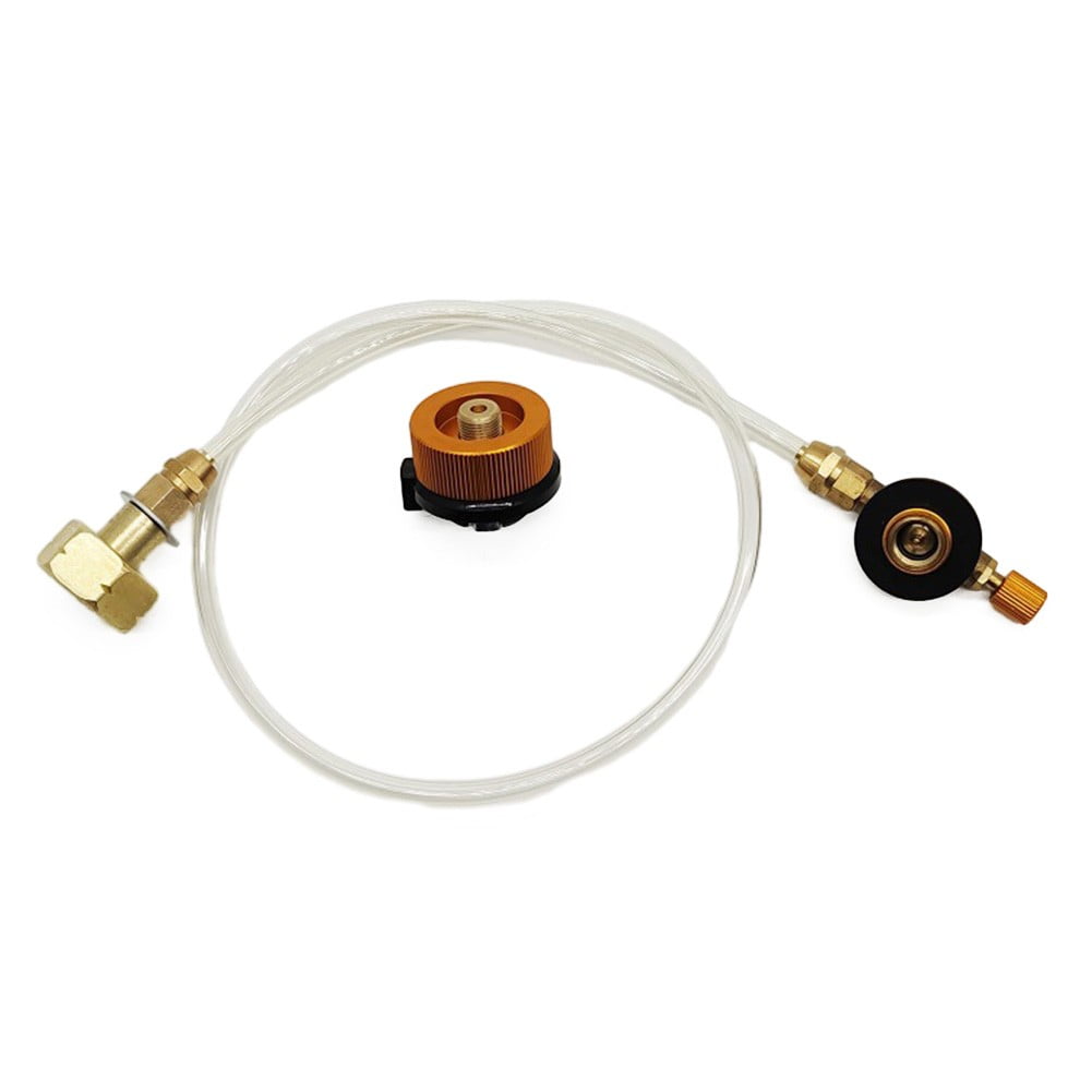 BLUESON Outdoor Camping Gas Stove Propane Refill Adapter Tank Coupler