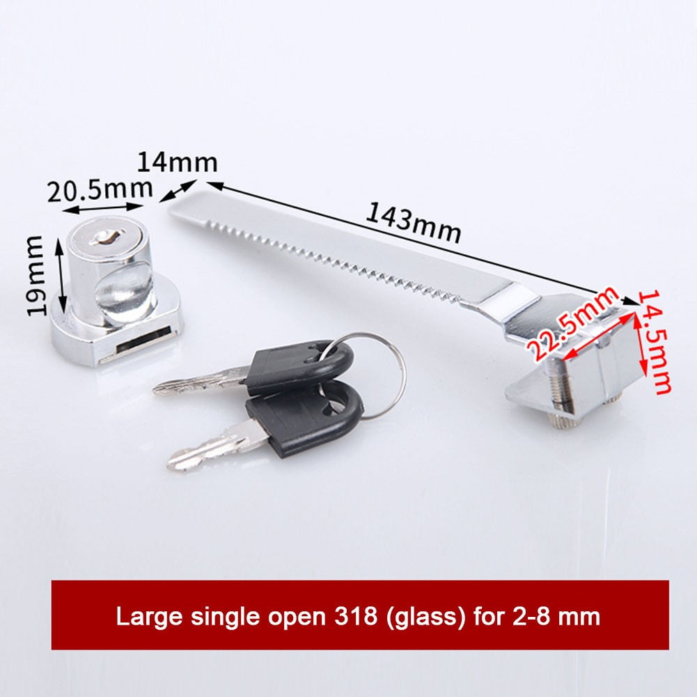 BLUESON Sliding Glass Lock Glass Door Lock