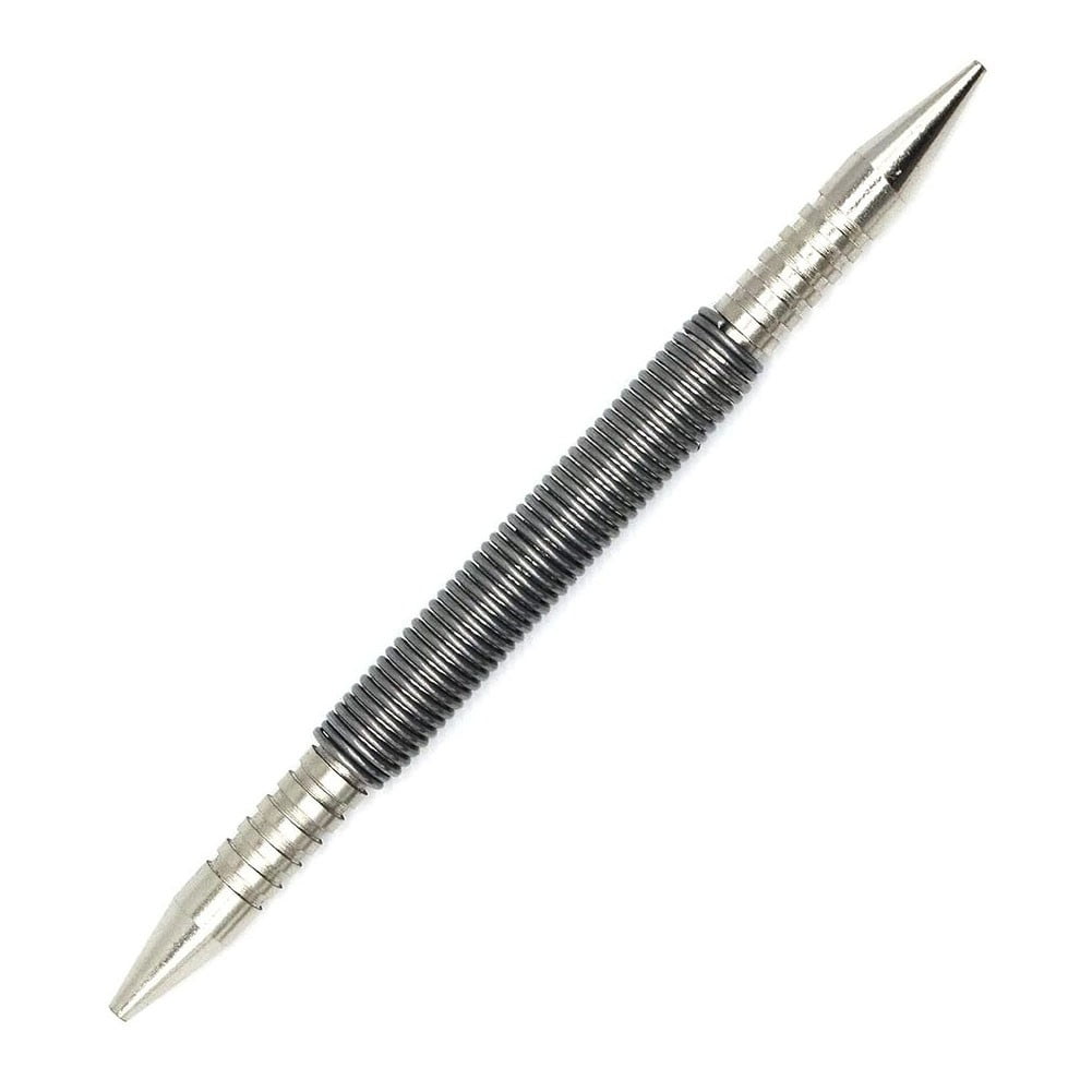 BLUESON Spring Tool Nail Center Pin Punch Spring Loaded Marking Door