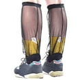 thumbnail image 1 of BLUESON Summer Outdoor Camping Anti- Bite Leggings Mesh Breathable Foot Covers Black, 1 of 7