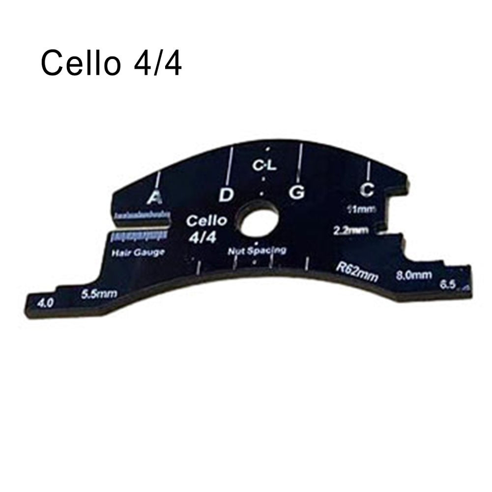 BLUESON Violin Bridges Multifunctional Mold Template Full Size Cello