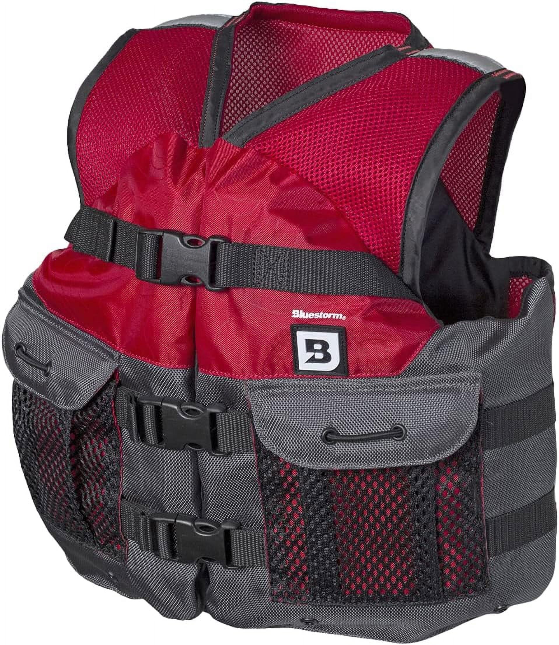 BLUESTORM Sportsman Youth Life Jacket PFD for Kids 5090 Lbs US Coast