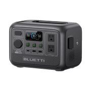 BLUETTI AC2A Portable Solar Generator, 204.8Wh LiFePO4 Power Station With 300W Rated Power (600W Lifting Power) for Camping, Hiking, Home, 0-80% Recharge in 45 Mins