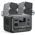 thumbnail image 1 of BLUETTI Elite 30 V2 Solar Generator , 288Wh LiFePO4 Portable Power Station with 60W Solar Panel, 600W AC Outlets (1500W Power Lifting), Bundle Ships Separately, for Camping, Home Backup & Emergency, 1 of 7