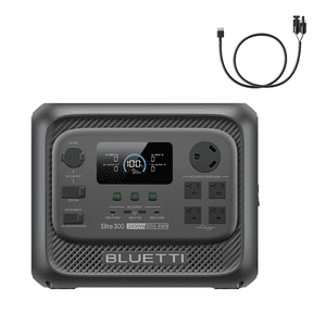 BLUETTI Elite 300 Portable Power Station, 3014Wh LiFePO4 Battery Solar Generator for Home and RV